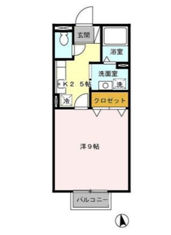 ロータス（井田）の間取り