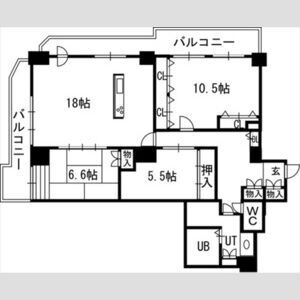 【間取り】 | 知事公館前タワーレジデンス