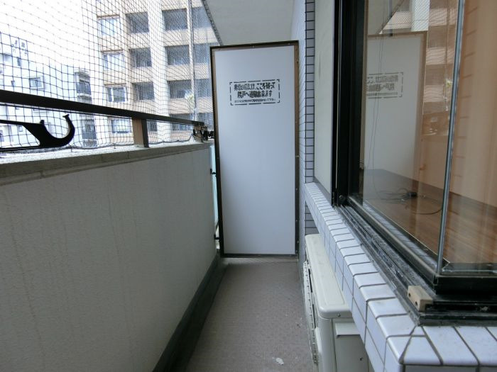 朝日プラザ久留米Ⅱ【キャッシュバック対象物件】のバルコニー|暖かな日差しのふりそそぐバルコニー