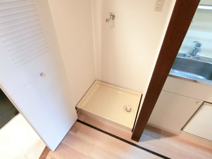 朝日プラザ久留米Ⅱ【キャッシュバック対象物件】の洗面所|コンパクトで使いやすい洗面所
