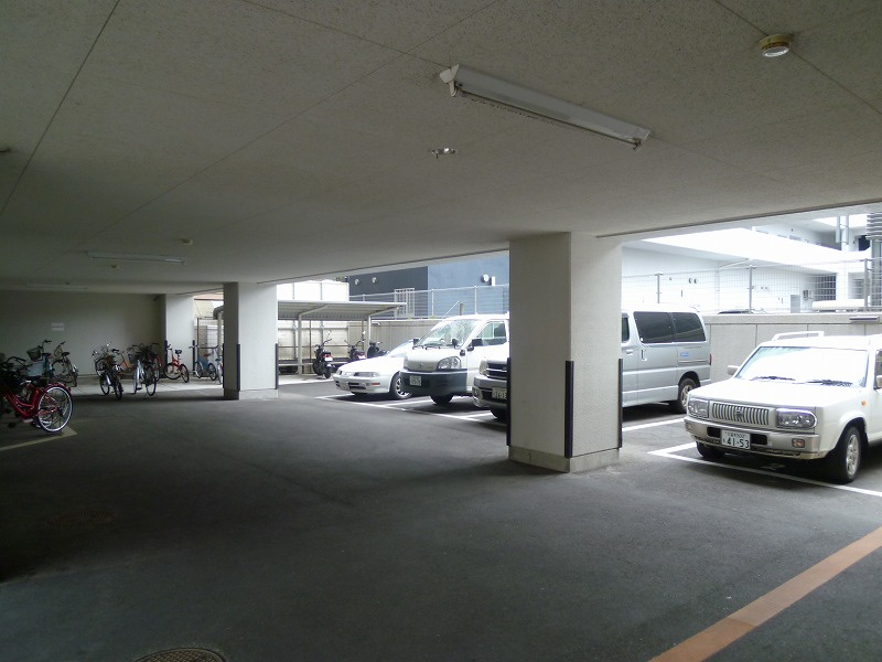 朝日プラザ久留米Ⅱ【キャッシュバック対象物件】の駐車場|駐車場です