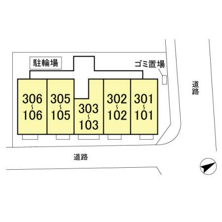 パティーナの区画図
