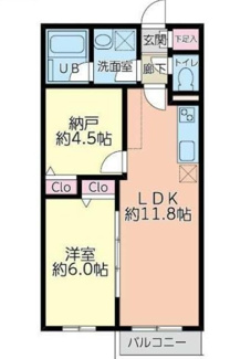 【間取り】 | サンク相模が丘 | 間取りです。