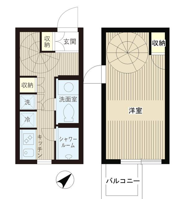 ＪＯＹＣＥ広尾の間取り
