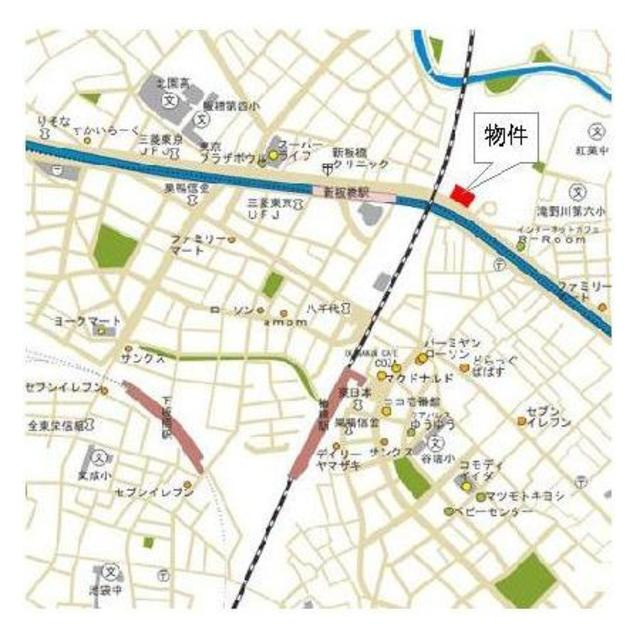 パークアクシス新板橋イーストの地図