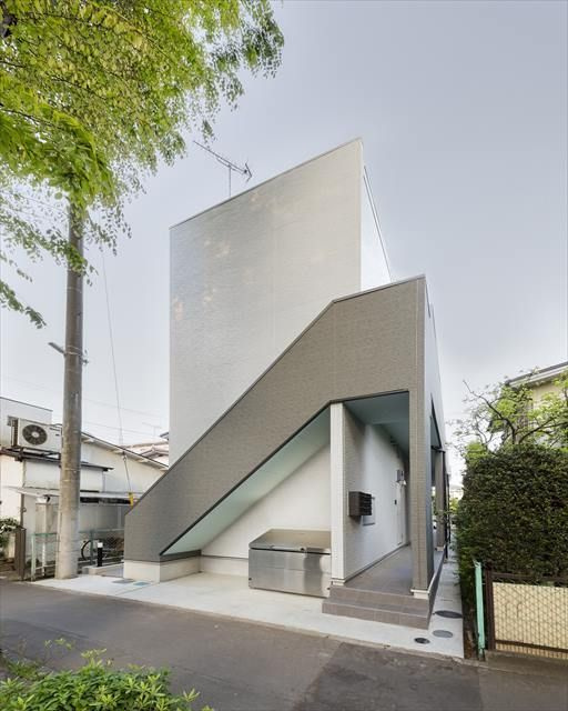所沢市美原町１丁目のアパートの外観
