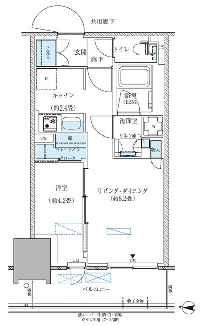 パークアクシス西大島コンフォートスクエアの間取り