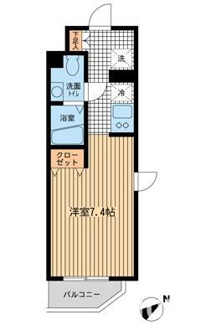 【間取り】 | モノトーノ門前仲町