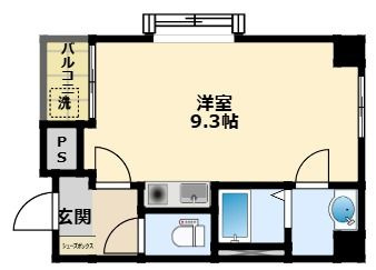 ＨＥＩＳＥＩ壱番館の間取り