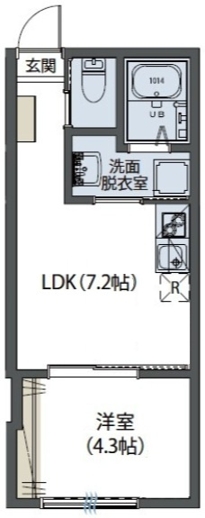 シエスタデュオ西武柳沢エルプエブロの間取り