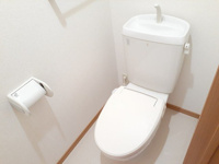 ゆったりとした空間のトイレです