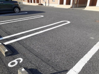 駐車場があります