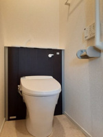シンプルで使いやすいトイレです
