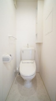 シンプルで使いやすいトイレです