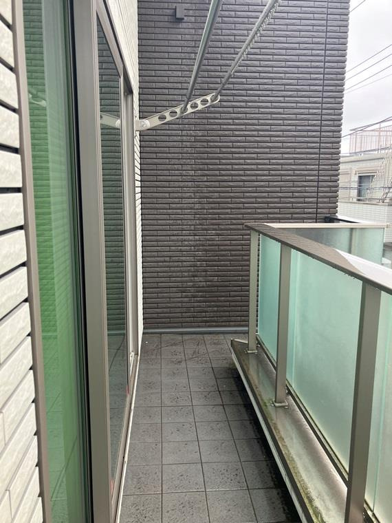 東林間戸建のバルコニー