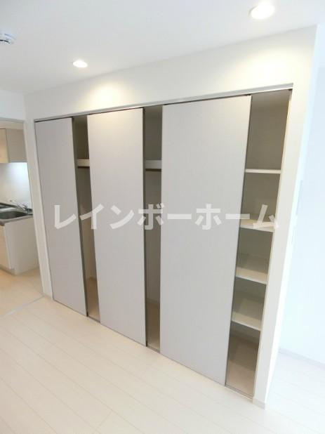 仲介手数料（賃料の1.10ヵ月）の50％OFF対象物件！の収納