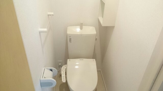 トイレもきれいです