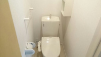 トイレもきれいです