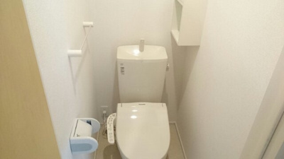 トイレもきれいです