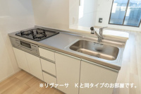 コンパクトなキッチンで掃除もラクラク