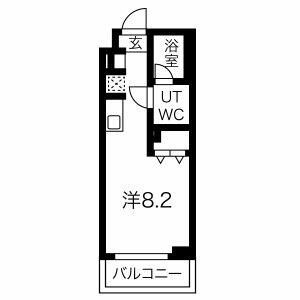 ルゼール新綱島の間取り