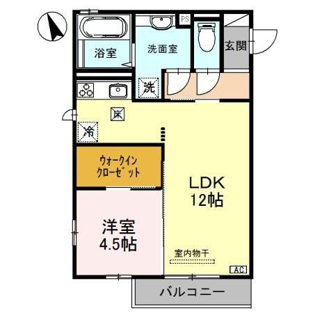 アムールの間取り