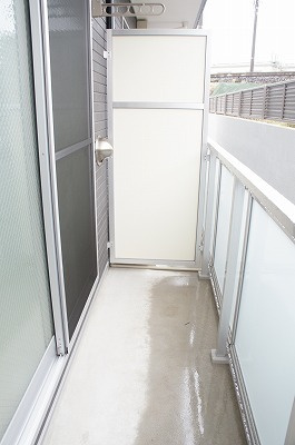 広々としたバルコニーです