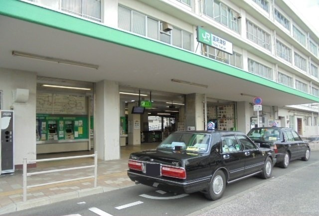 東海道線&御殿場線・国府津駅まで2060m