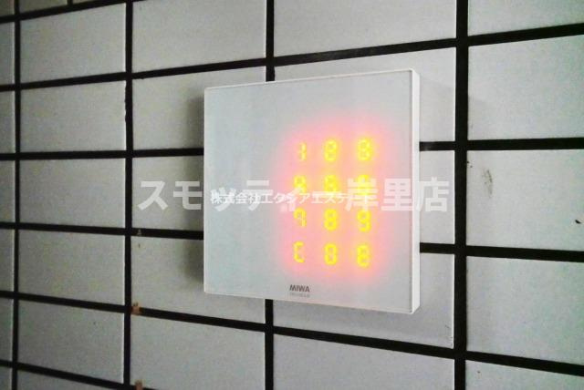ケアンズクラブ帝塚山のセキュリティ