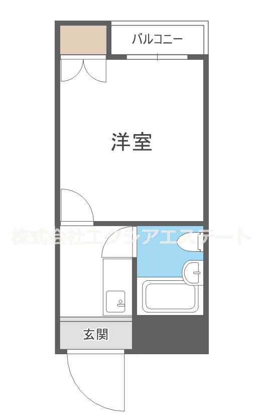 ケアンズクラブ帝塚山の間取り