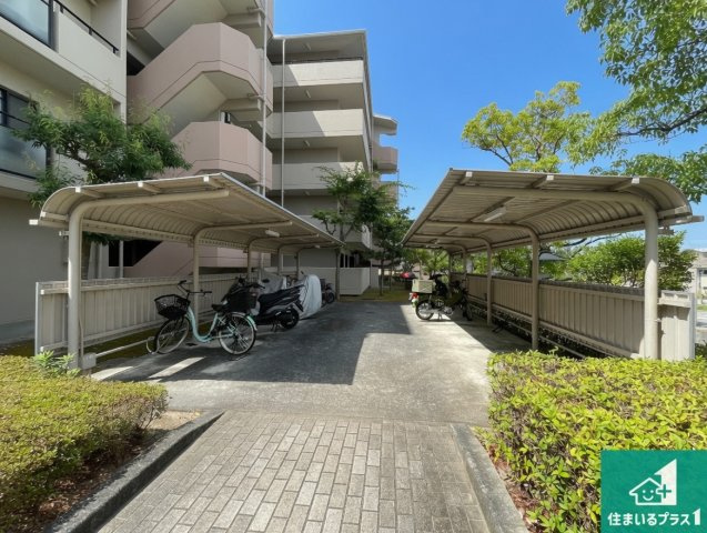 グリーンスクエア三田5号棟の駐輪場|共用部（駐輪場）