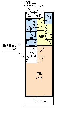 【間取り】 | モンサント旭町