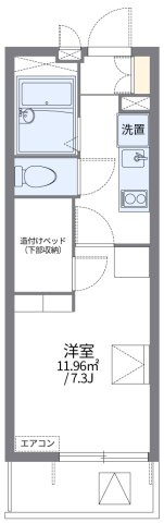 代表的な間取のため実際の間取とは異なる場合があります