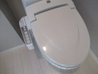 清潔感のあるトイレです