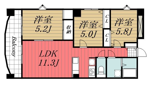 【間取り】
