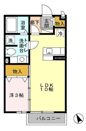 アムールヒルズの間取り