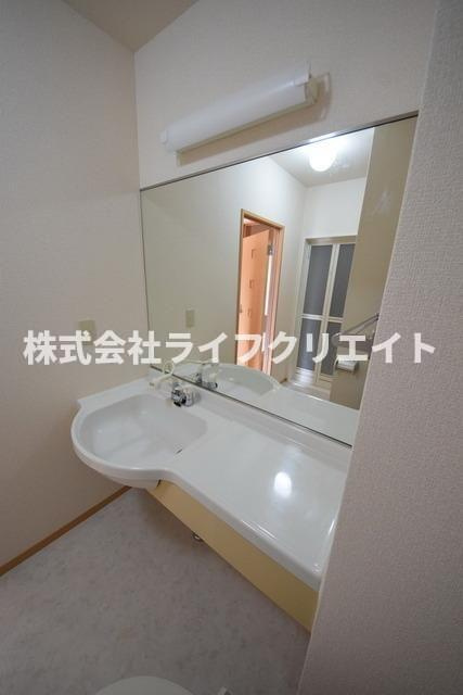 アムールヒルズの洗面所