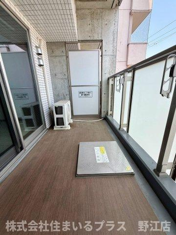 Kaunis都島のバルコニー