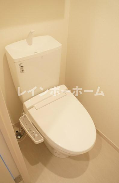 リブリ・マランド 南柏　仲介手数料（賃料の1.10ヵ月）の50％OFF対象物件！のトイレ|清潔感のあるトイレです