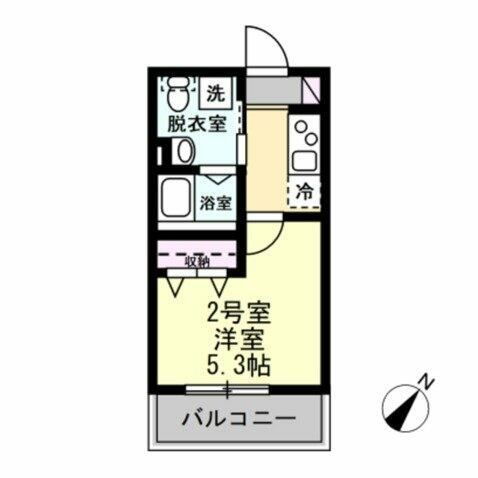 ベイルーム本町通りⅡの間取り