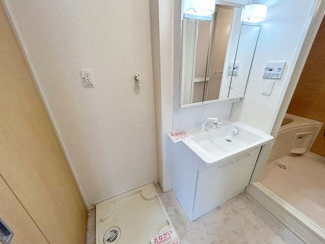 サンライズ　Ｃの洗面所|洗面所です