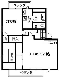 【間取り】 | シュリーフェン ３９９　Ａ棟