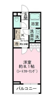 【間取り】 | ステラＫⅡ | 間取りです。