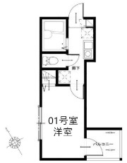メルディア津田沼の間取り