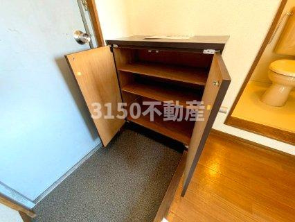 白山パレドールの収納
