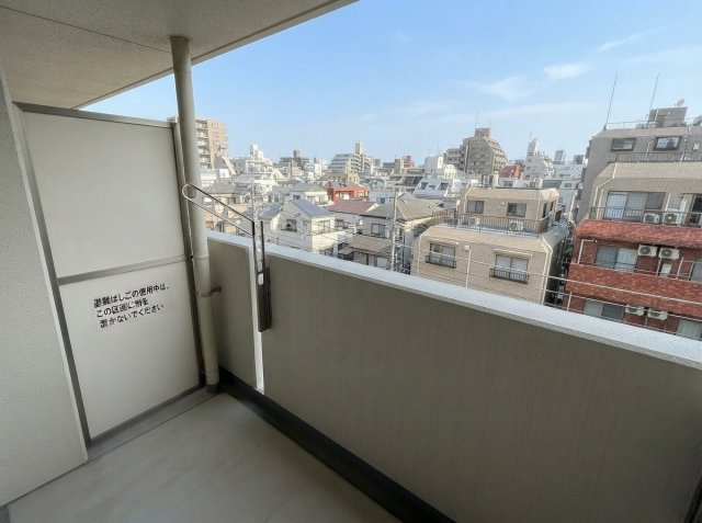 コンソラーレ上町台Ⅱのバルコニー