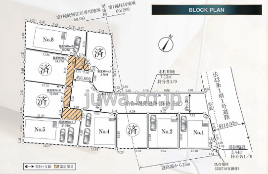 【新築分譲住宅】富士見市羽沢第10の区画図