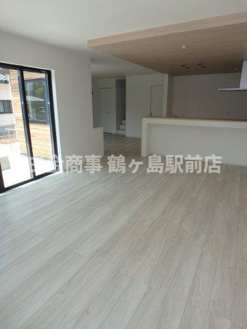 川越市広谷新町新築戸建　の居間・リビング