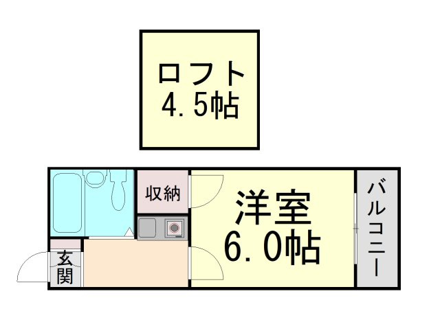 レジデンスＫＡＩＳＥＩの間取り