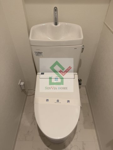 プレミアムフラットひばりヶ丘駅前のトイレ